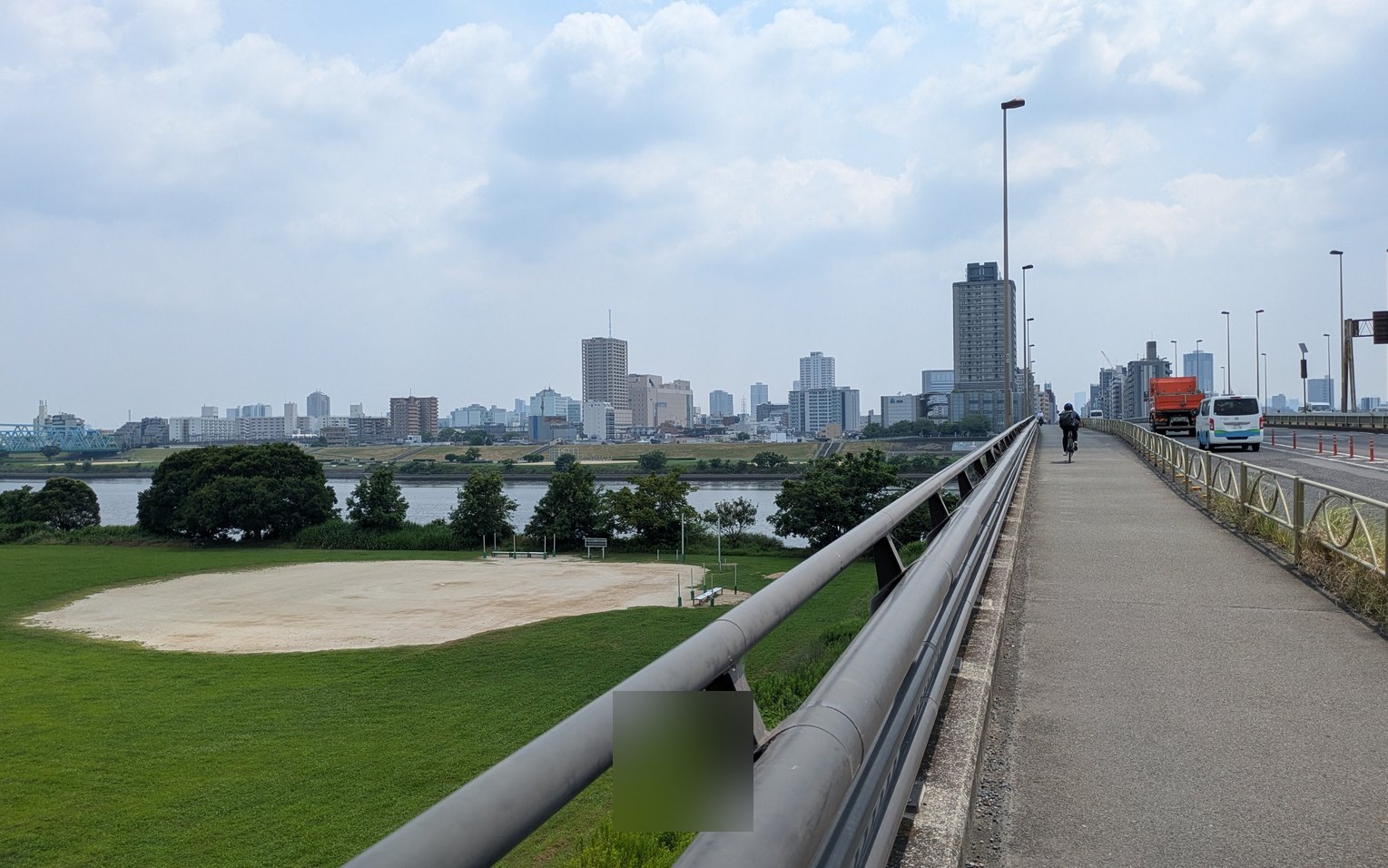 足立区の街並み