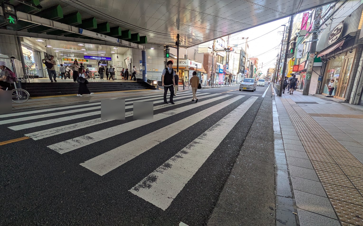 梅島・西新井の街並み